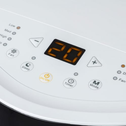 مكيف فريون متنقل جري 16000 وحدة حار وبارد اللون اب...