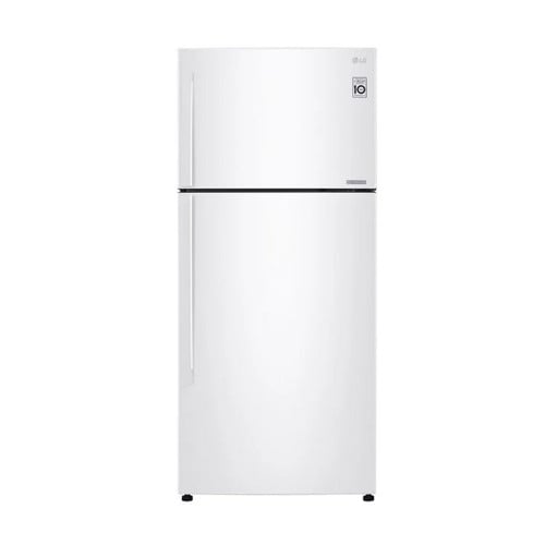 ثلاجة بابين ال جي ابيض مقاس 20.9 قدم 592 لتر موديل...