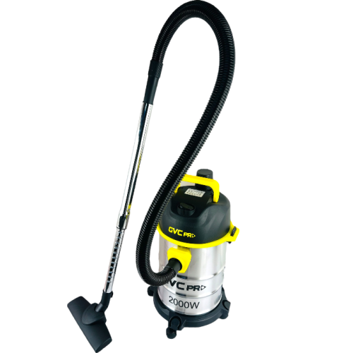 مكنسة برميل جي في سي برو استيل 18 لتر GVCV-5018