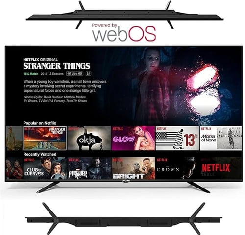 شاشة ذكية جي في سي برو 60 بوصة بنظام تشغيل WebOs م...