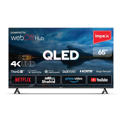 شاشة ذكية امبكس فيستا 65 بوصه كيوليد نظام تشغيل وي...