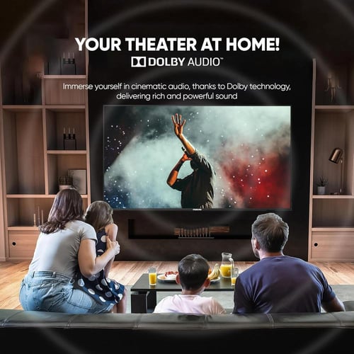 شاشة ذكية نيكاي 100 بوصة 4K Ultra HDR نظام WebOS م...