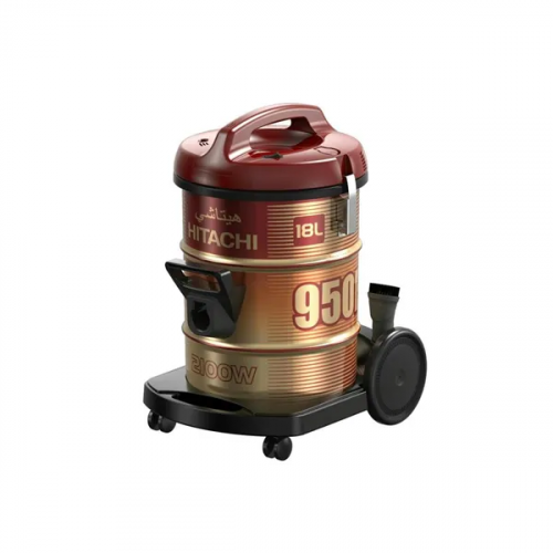 مكنسة هيتاشي برميل 18 لتر- 2100 واط- احمر CV-950HW...