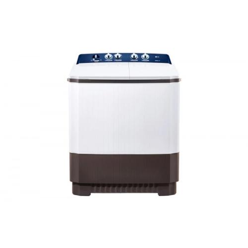 غسالة ملابس حوضين ال جي 10.5 كيلو - تنشيف 75% - أب...