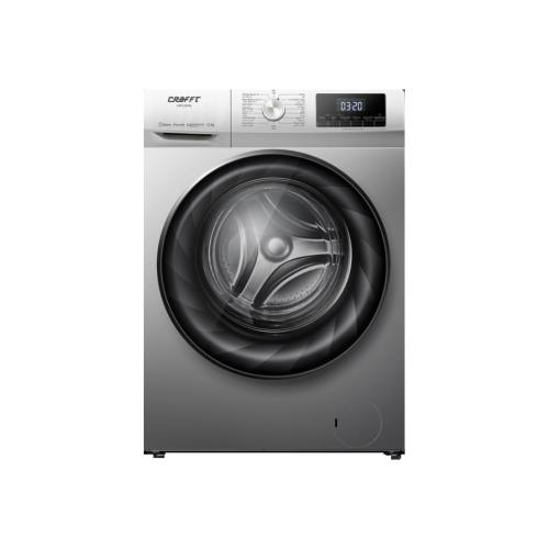 غسالة كرفت أتوماتيك فتحة أمامية 12 كيلو فضي دورة ب...
