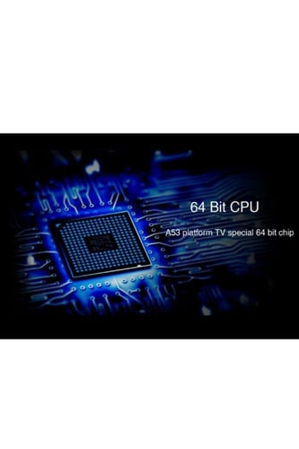 شاشة ذكية جي في سي برو 65 بوصة بدقة UHD 4K نظام ان...