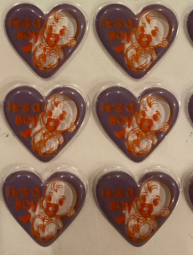 استكرات شكولاته بعباره ( it is Boy ) 28حبه