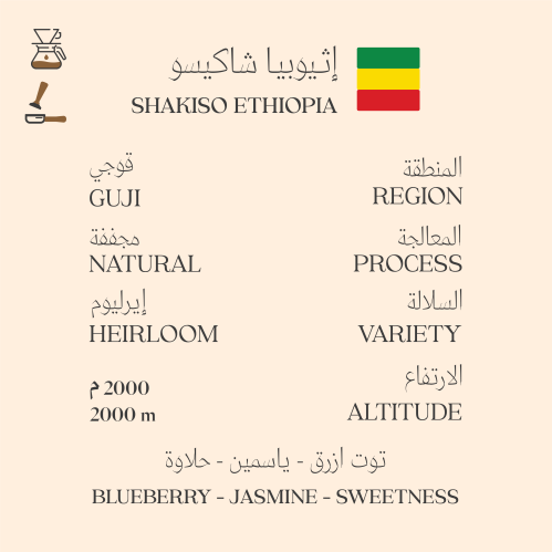 شاكيسو - اثيوبيا 1kg