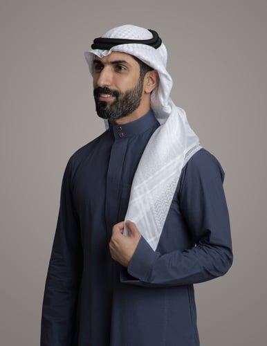 شماغ التاج الابيض(الاصدار الاول)