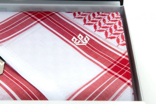 شماغ التاج الذهبي احمر(الاصدار الاول)