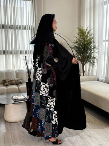 عباية قصة رفلز من الامام والخلف قصة كلوش