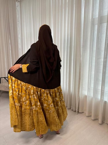 عباية كلوش كريب كلاسيك