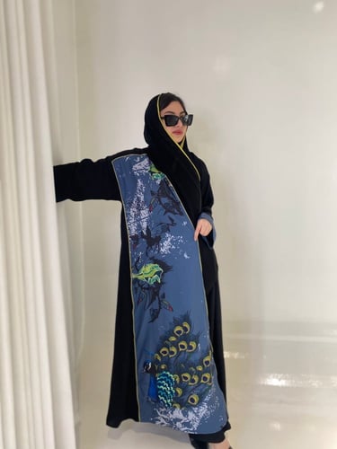 عباية كلوش كريب حسب ذوقك