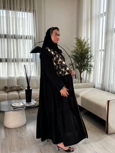 عباية كريب كلوش رسمية