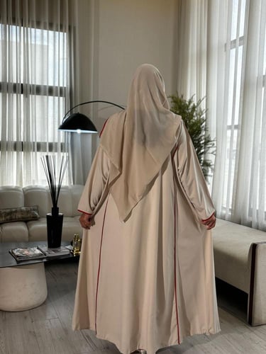 عباية كلوش كريب أنيقة