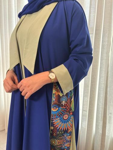 فستان تحت العباية