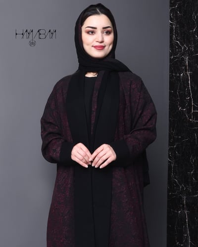 عباية كلوش جاكار ياباني مورد