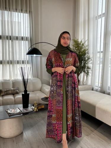 عباية واسعة كلوش كريب