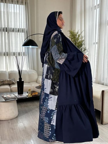 عباية قصة رفلز من الامام والخلف قصة كلوش