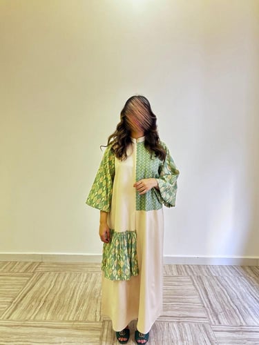 جلابية قصة كلوش لنن