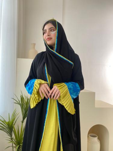 عباية كلوش كريب أنوثة راقية
