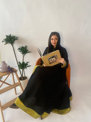 عباية كلوش كريب إطلالة جذابة