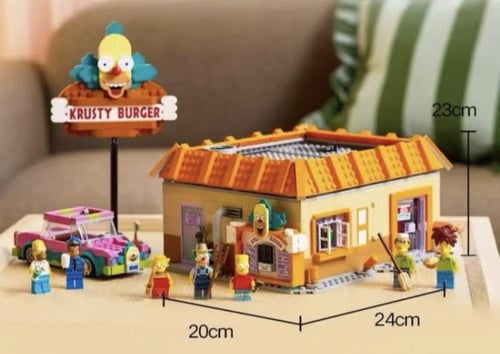 The Simpsons Krusty Burger