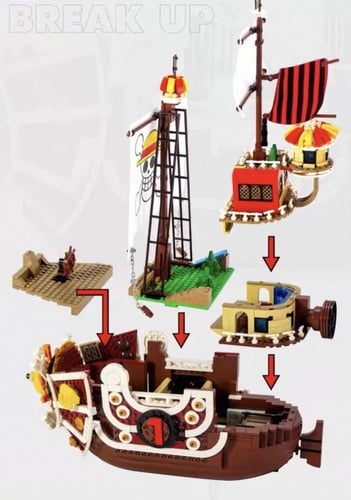 One piece Thousand Sunny