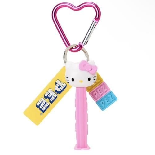 PEZ Hello Kitty Keychain with Carabiner