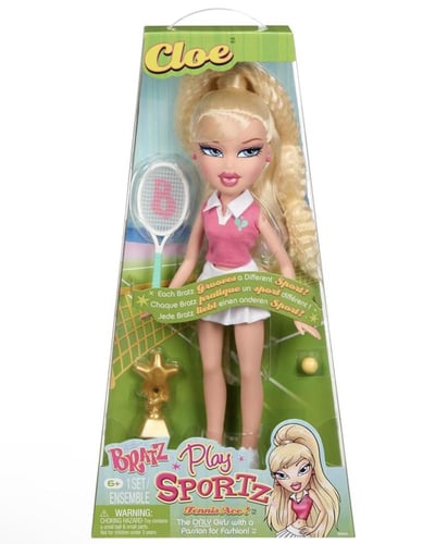 Bratz Play Sportz Cloe Tennis