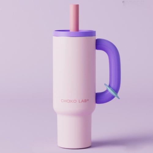 Bawang Thermos cup بنفسجي و وردي
