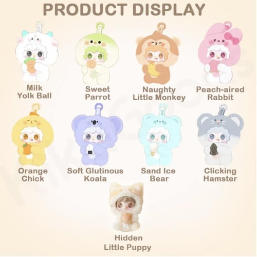 Yooki Hug Gourmet Restaurant blind box الاصلي