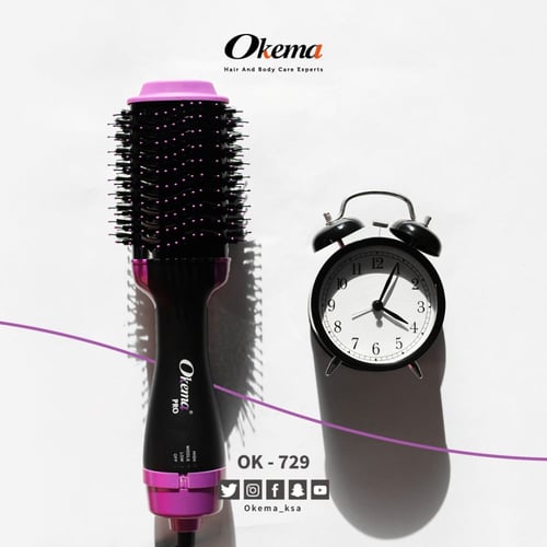 فرشاة مجفف الشعر من اوكيما OK-729
