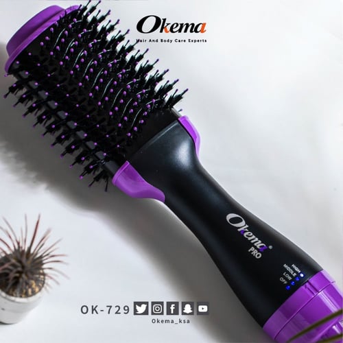 فرشاة مجفف الشعر من اوكيما OK-729