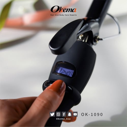 فير لف وتجعيد الشعر من اوكيما - 32 ملم - OK-1090