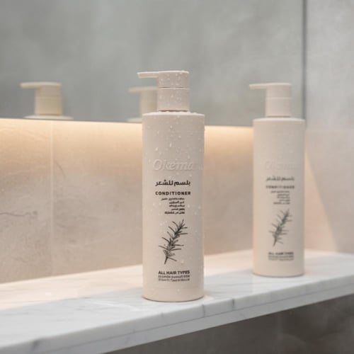 بلسم الشعر من اوكيما ok-208 بخلاصة اكليل الجبل 300...