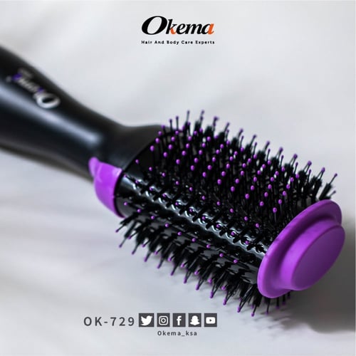 فرشاة مجفف الشعر من اوكيما OK-729