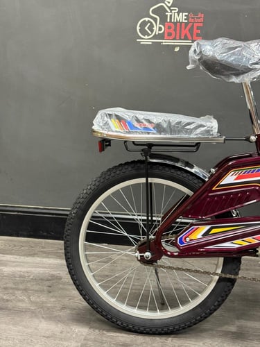 دراجة رامبو عنابى