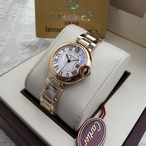 ساعة كارتييه نسائي بالون