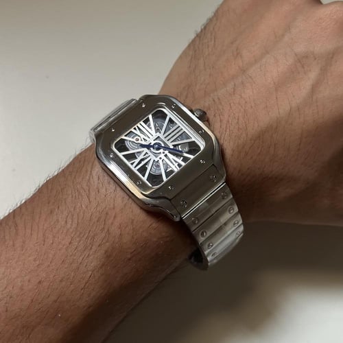 ساعة كارتييه سكيلتون رجالي