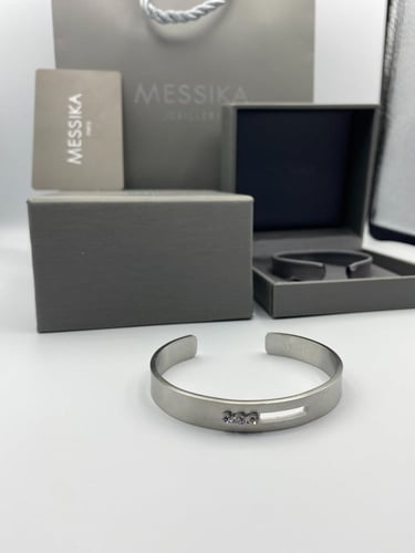 إساورة ستيل فضي