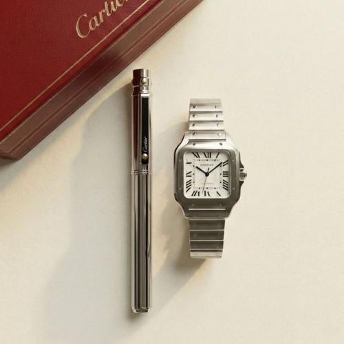 طقم ساعة وقلم