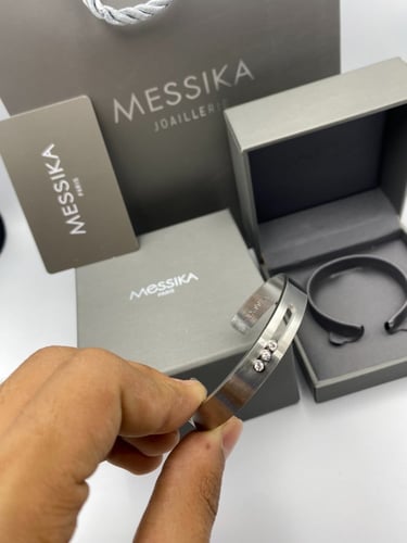 إساورة ستيل فضي