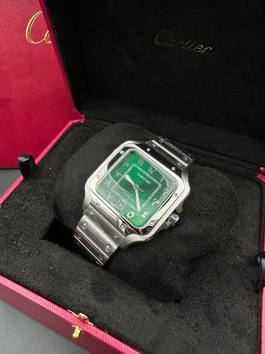 كارتييه سانتوس رجالي اخضر عربي