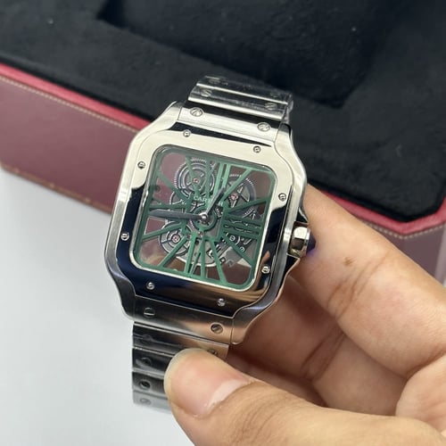 ساعة كارتييه سكيلتون رجالي