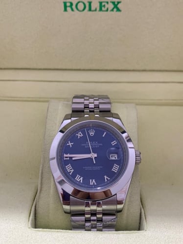 رولكس ديت جست مينا ازرق