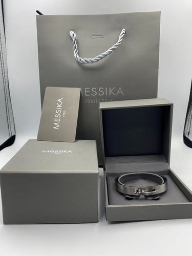 إساورة ستيل فضي