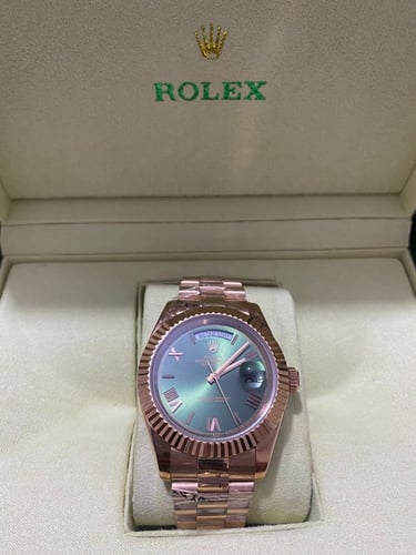 رولكس رجالي داي ديت ايام وتاريخ نحاسي