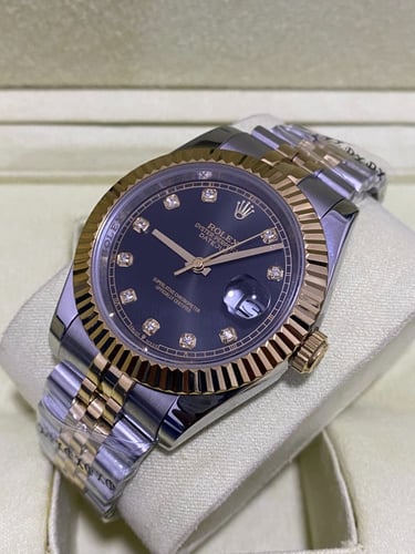 رولكس ديت جست مينا اسود