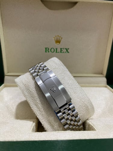 رولكس رجالي ديت جست مينا رمادي